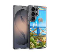 Head Case Designs Officially Licensed Lisa Sparling Island Solitude Birds And Nature Gel Case [Military Grade Protection] Compatible with Samsung Galaxy S26 Ultra and Compatible with MagSafe