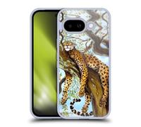 Head Case Designs Officially Licensed Lisa Sparling Leopard Creatures Gel Case [Military Grade Protection] Compatible With Google Pixel 9A