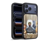 Head Case Designs Officially Licensed Lisa Sparling Wicked Chickens Creatures Gel Armour Case [Military Grade Protection] Compatible With Apple iPhone 17 Pro