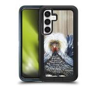 Head Case Designs Officially Licensed Lisa Sparling Wicked Chickens Creatures Ultra-Armoured Shockproof Case [Military Grade Protection] Compatible With Samsung Galaxy S24 5G