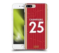 Head Case Designs Officially Licensed Liverpool Football Club 2024/25 Home Kit 2025 Premier League Champions Hard Back Case Compatible With Apple iPhone 7 Plus/iPhone 8 Plus