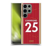 Head Case Designs Officially Licensed Liverpool Football Club 2024/25 Home Kit 2025 Premier League Champions Hard Back Case Compatible With Samsung Galaxy S24 Ultra 5G