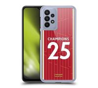 Head Case Designs Officially Licensed Liverpool Football Club 2024/25 Home Kit 2025 Premier League Champions Hard Back Case Compatible With Samsung Galaxy A23 / 5G (2022)