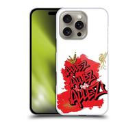 Head Case Designs Officially Licensed Liverpool Football Club Allez Allez Allez Gold Graffiti Art Hard Back Case Compatible With Apple iPhone 16 Pro