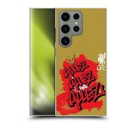 Head Case Designs Officially Licensed Liverpool Football Club Allez Allez Allez White Graffiti Art Hard Back Case Compatible With Samsung Galaxy S23 Ultra 5G