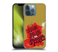 Head Case Designs Officially Licensed Liverpool Football Club Allez Allez Allez White Graffiti Art Hard Back Case Compatible With Apple iPhone 13 Pro