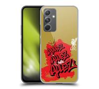 Head Case Designs Officially Licensed Liverpool Football Club Allez Allez Allez White Graffiti Art Hard Back Case Compatible With Samsung Galaxy A54 5G