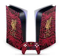 Head Case Designs Officially Licensed Liverpool Football Club Animal Print Art Vinyl Faceplate Gaming Skin Decal Compatible With Sony PlayStation 5 PS5 Digital Edition Console and DualSense Controller