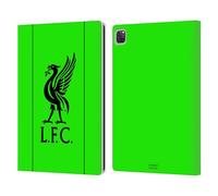 Head Case Designs Officially Licensed Liverpool Football Club Away Goalkeeper 2018/19 Kit Leather Wallet Case Compatible With Apple iPad Pro 12.9 2020/2021/2022
