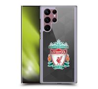 Head Case Designs Officially Licensed Liverpool Football Club Black Geometric 1 Crest 1 Hard Back Case Compatible With Samsung Galaxy S22 Ultra 5G
