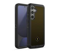 Head Case Designs Officially Licensed Liverpool Football Club Black & Gold Crest & Liverbird 2 Ultra-Armoured Shockproof Case [Military Grade Protection] Compatible With Samsung Galaxy S24 FE