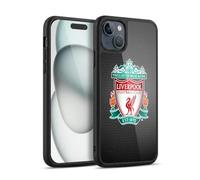 Head Case Designs Officially Licensed Liverpool Football Club Black Pixel 1 Crest 2 Gel Armour Case [Military Grade Protection] Compatible With Apple iPhone 15 Plus