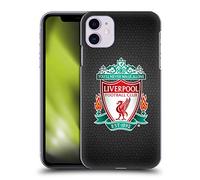 Head Case Designs Officially Licensed Liverpool Football Club Black Pixel 1 Crest 2 Hard Back Case Compatible With Apple iPhone 11