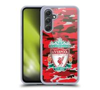 Head Case Designs Officially Licensed Liverpool Football Club Club Colourways Crest Camou Gel Case [Military Grade Protection] Compatible With Samsung Galaxy A54 5G