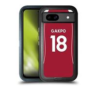 Head Case Designs Officially Licensed Liverpool Football Club Cody Gakpo 2025/26 Players Home Kit 2nd Group Ultra-Armoured Shockproof Case [Military Grade Protection] Compatible With Google Pixel 8a