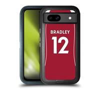 Head Case Designs Officially Licensed Liverpool Football Club Conor Bradley 2025/26 Players Home Kit 2nd Group Ultra-Armoured Shockproof Case [Military Grade] Compatible With Google Pixel 8a