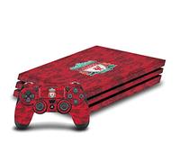 Head Case Designs Officially Licensed Liverpool Football Club Crest Red Camouflage Art Vinyl Sticker Gaming Skin Decal Compatible With Sony PlayStation 4 PS4 Pro Console and DualShock 4 Controller