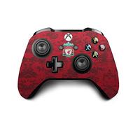 Head Case Designs Officially Licensed Liverpool Football Club Crest Red Camouflage Art Vinyl Sticker Gaming Skin Decal Cover Compatible With Xbox One S/X Controller
