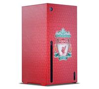 Head Case Designs Officially Licensed Liverpool Football Club Crest Red Mosaic Art Game Console Wrap Case Cover Compatible With Xbox Series X