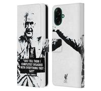 Head Case Designs Officially Licensed Liverpool Football Club Disagree Black Bill Shankly Quotes Leather Wallet Case Compatible With Samsung Galaxy A07