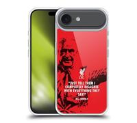 Head Case Designs Officially Licensed Liverpool Football Club Disagree Red Bill Shankly Quotes Gel Case [Military Grade Protection] Compatible With Apple iPhone 17 Air
