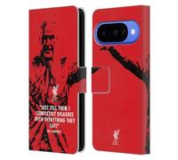 Head Case Designs Officially Licensed Liverpool Football Club Disagree Red Bill Shankly Quotes Leather Wallet Case Compatible With Google Pixel 10