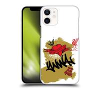 Head Case Designs Officially Licensed Liverpool Football Club Full Tag Black Graffiti Art Hard Back Case Compatible With Apple iPhone 12 Mini