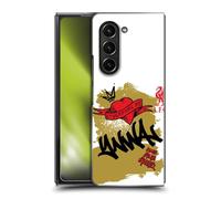 Head Case Designs Officially Licensed Liverpool Football Club Full Tag Black Graffiti Art Hard Back Case Compatible With Samsung Galaxy Z Fold5