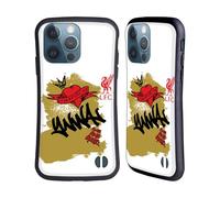 Head Case Designs Officially Licensed Liverpool Football Club Full Tag Black Graffiti Art Hybrid Case Compatible With Apple iPhone 13 Pro