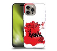 Head Case Designs Officially Licensed Liverpool Football Club Full Tag Red Graffiti Art Hard Back Case Compatible With Apple iPhone 16 Pro Max