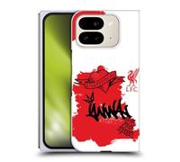 Head Case Designs Officially Licensed Liverpool Football Club Full Tag Red Graffiti Art Hard Back Case Compatible With Google Pixel 9 Pro Fold