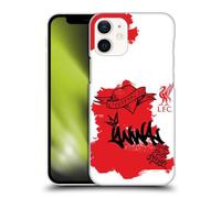Head Case Designs Officially Licensed Liverpool Football Club Full Tag Red Graffiti Art Hard Back Case Compatible With Apple iPhone 12 Mini