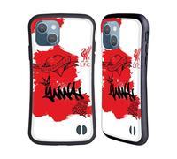 Head Case Designs Officially Licensed Liverpool Football Club Full Tag Red Graffiti Art Hybrid Case Compatible With Apple iPhone 13