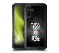 Head Case Designs Officially Licensed Liverpool Football Club Grey Pixel Plain Crest Never Walk Alone Ultra-Armoured Shockproof Case [Military Grade] Compatible With Samsung Galaxy A13 5G (2021)