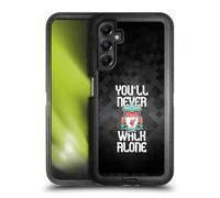 Head Case Designs Officially Licensed Liverpool Football Club Grey Pixel Plain Crest You'Ll Never Walk Alone Ultra-Armoured Shockproof Case [Military Grade] Compatible With Samsung Galaxy A05s