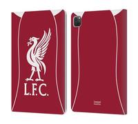 Head Case Designs Officially Licensed Liverpool Football Club Home 2025/26 Kit Leather Wallet Case Compatible With Apple iPad Pro 11 2020/2021 / 2022