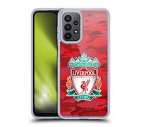 Head Case Designs Officially Licensed Liverpool Football Club Home Colourways Crest Camou Soft Gel Case Compatible With Samsung Galaxy A23 / 5G (2022)