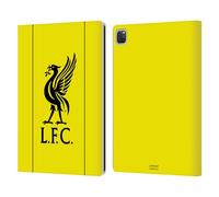 Head Case Designs Officially Licensed Liverpool Football Club Home Goalkeeper 2018/19 Kit Leather Wallet Case Compatible With Apple iPad Pro 12.9 2020/2021/2022