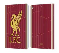Head Case Designs Officially Licensed Liverpool Football Club Home Kit 2024/25 Leather Wallet Case Compatible With Apple iPad 10.2 2019/2020/2021