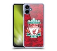 Head Case Designs Officially Licensed Liverpool Football Club Home Red Crest Digital Camouflage Gel Case [Military Grade Protection] Compatible With Samsung Galaxy A06 4G