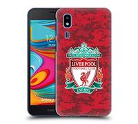 Head Case Designs Officially Licensed Liverpool Football Club Home Red Crest Digital Camouflage Hard Back Case Compatible With Samsung Galaxy A2 Core (2019)