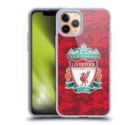 Head Case Designs Officially Licensed Liverpool Football Club Home Red Crest Digital Camouflage Soft Gel Case Compatible With Apple iPhone 11 Pro