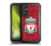 Head Case Designs Officially Licensed Liverpool Football Club Home Red Crest Digital Camouflage Ultra-Armoured Shockproof Case Compatible With Samsung Galaxy A54 5G