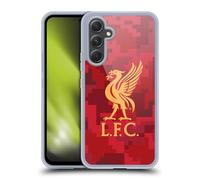 Head Case Designs Officially Licensed Liverpool Football Club Home Red Digital Camouflage Gel Case [Military Grade Protection] Compatible With Samsung Galaxy A54 5G