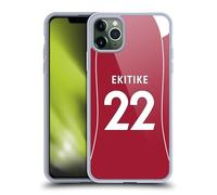 Head Case Designs Officially Licensed Liverpool Football Club Hugo Ekitiké 2025/26 Players Home Kit 1st Group Gel Case [Military Grade Protection] Compatible With Apple iPhone 11 Pro Max
