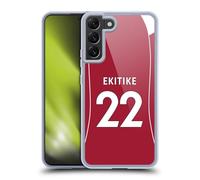 Head Case Designs Officially Licensed Liverpool Football Club Hugo Ekitiké 2025/26 Players Home Kit 1st Group Gel Case [Military Grade Protection] Compatible With Samsung Galaxy S22+ 5G
