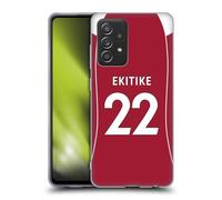 Head Case Designs Officially Licensed Liverpool Football Club Hugo Ekitiké 2025/26 Players Home Kit 1st Group Gel Case [Military Grade] Compatible With Samsung Galaxy A52 / A52s / 5G (2021)