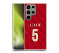 Head Case Designs Officially Licensed Liverpool Football Club Ibrahima Konaté 2021/22 Players Home Kit Group 1 Hard Back Case Compatible With Samsung Galaxy S24 Ultra 5G