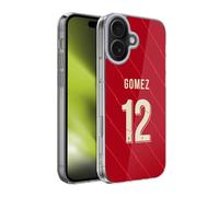 Head Case Designs Officially Licensed Liverpool Football Club Joe Gomez 2021/22 Players Home Kit Group 1 Gel Case [Military Grade Protection] Compatible With Apple iPhone 17