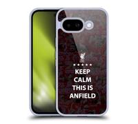 Head Case Designs Officially Licensed Liverpool Football Club Keep Calm Black This Is Anfield Gel Case [Military Grade Protection] Compatible With Google Pixel 9A